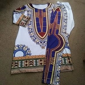 XL African Attire NWOT